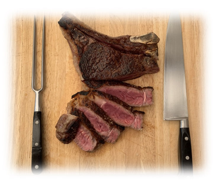 42 DAY DRY AGED HEREFORD WING RIB SIRLOIN STEAK