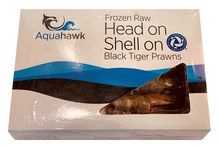 Load image into Gallery viewer, black-tiger-shell-head-on-prawns